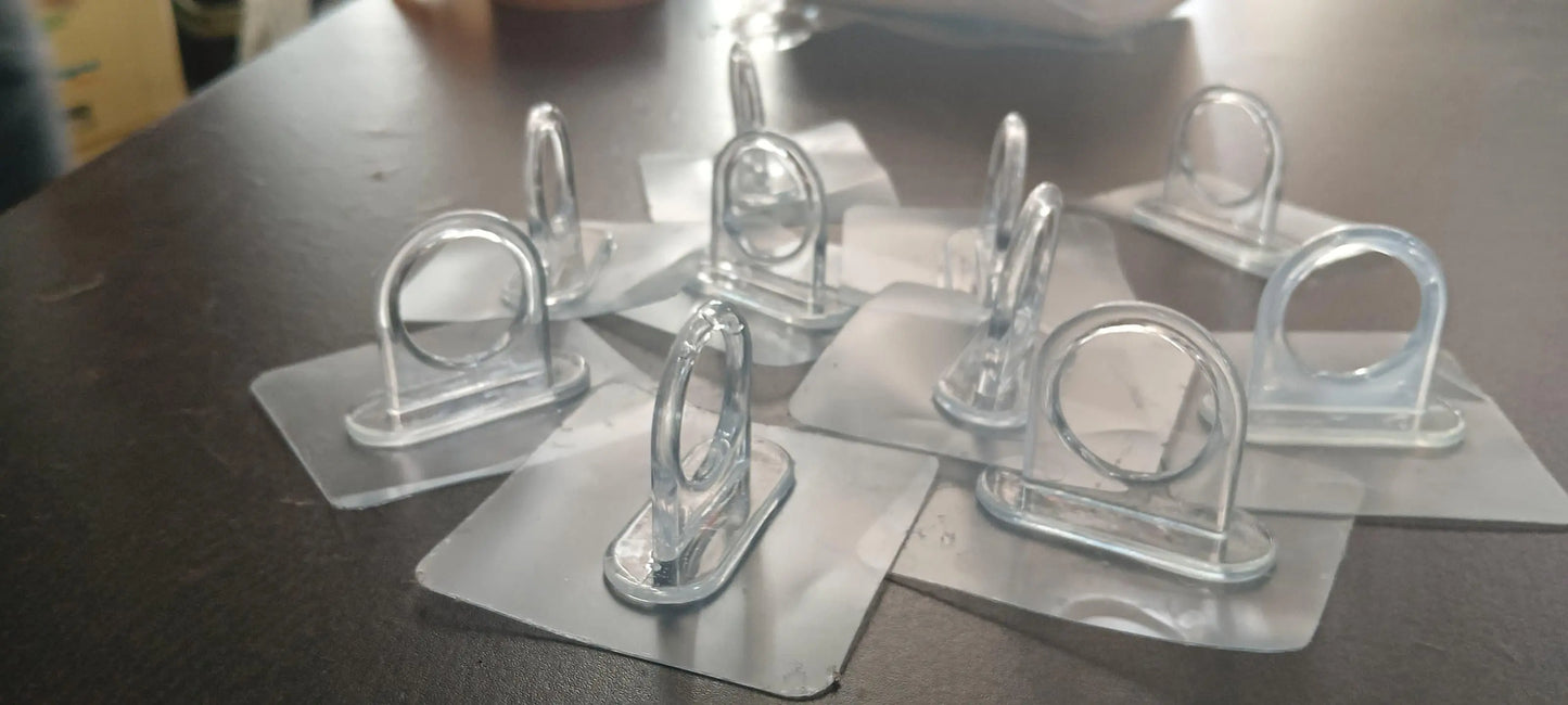Multipurpose Self Adhesive Hook Holder (Pack of 10pc)