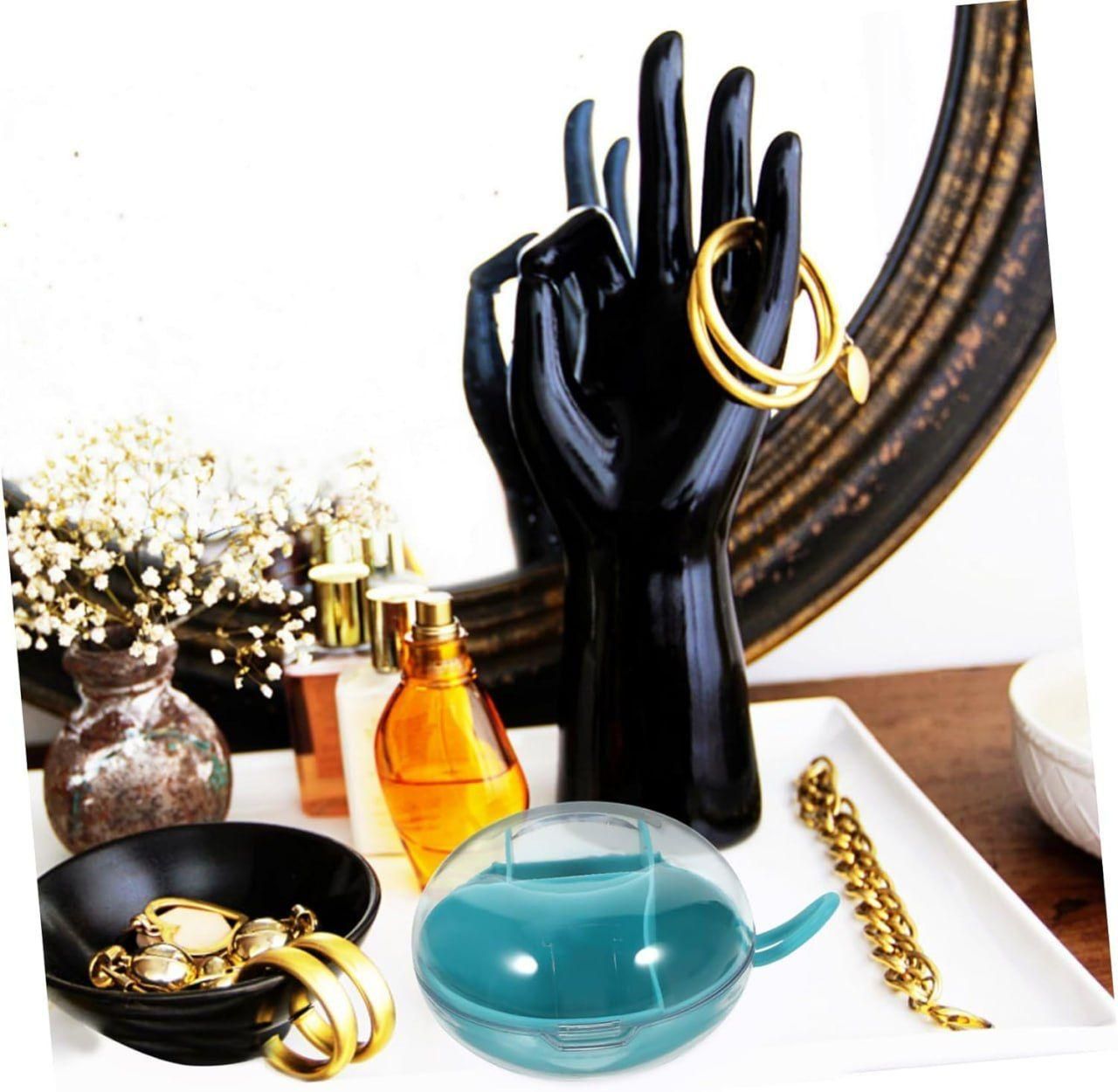 Jewelry Storage Box Organizer Small Travel Case