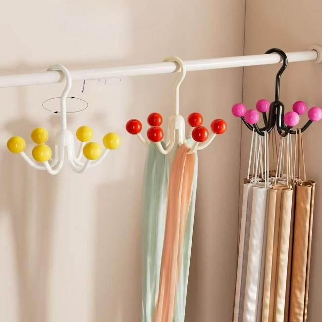 360 Degree Rotating Hook Hanger (Pack of 2)